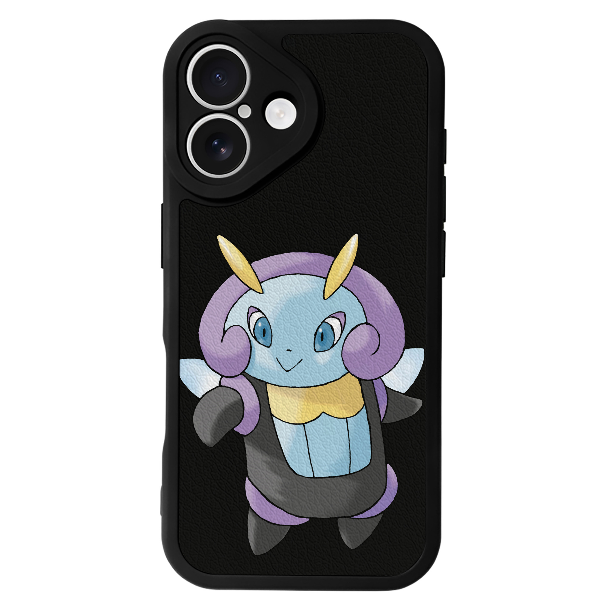 （画像用） ポケットモンスター Pokémon 【iPhone 16シリーズ対応】シリコンスマホケース（レザー調） 材質：シリコン